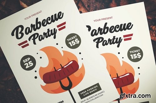 Barbecue Party Flyer