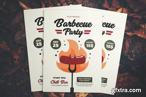 Barbecue Party Flyer