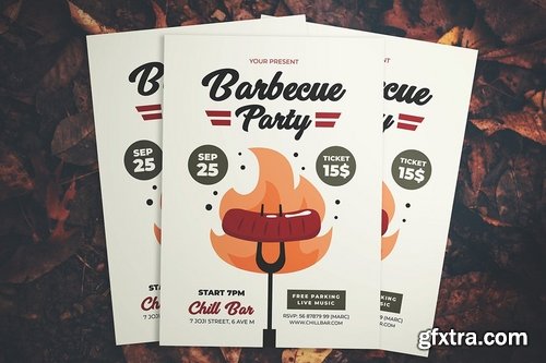 Barbecue Party Flyer