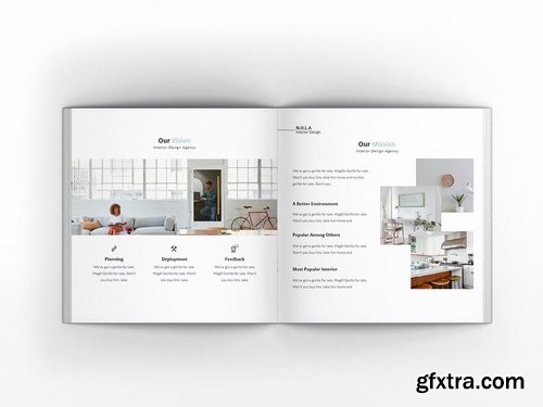 Nola Interior Design Square Brochure