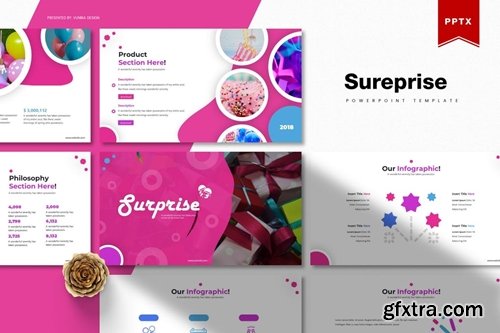 Sureprise Powerpoint, Keynote and Google Slides Templates