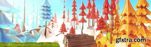 AAA Low Poly Forest