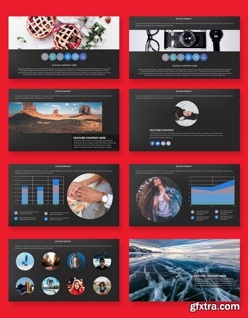 Jackson Powerpoint and Keynote Templates