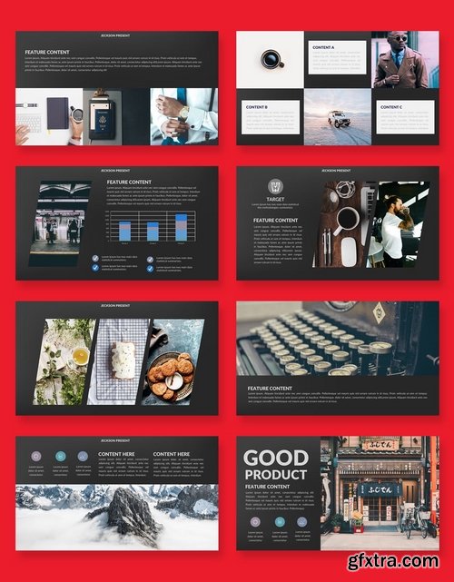 Jackson Powerpoint and Keynote Templates