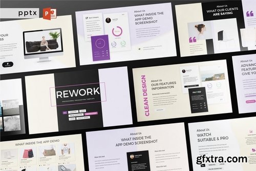 REWORK - Multipurpose Powerpoint and Keynote Templates