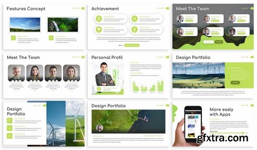 Windigo - Energy & Environment Keynote Template