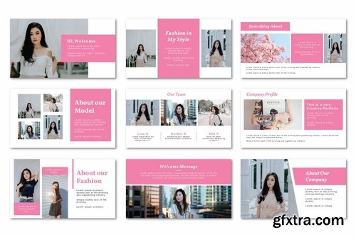 SAKURA - Powerpoint Google Slides and Keynote Templates