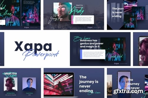 XAPA - Powerpoint Google Slides and Keynote Templates