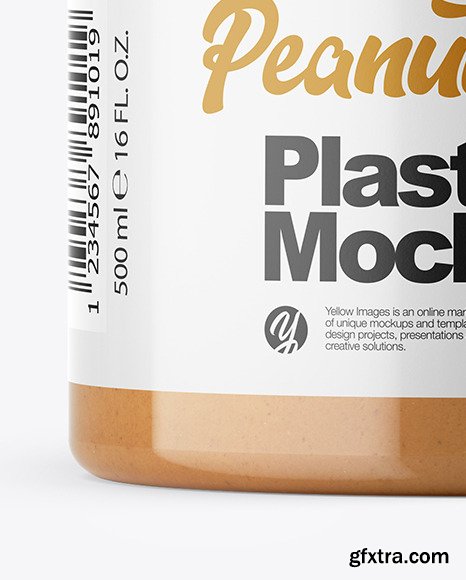 Peanut Butter Jar Mockup 46833