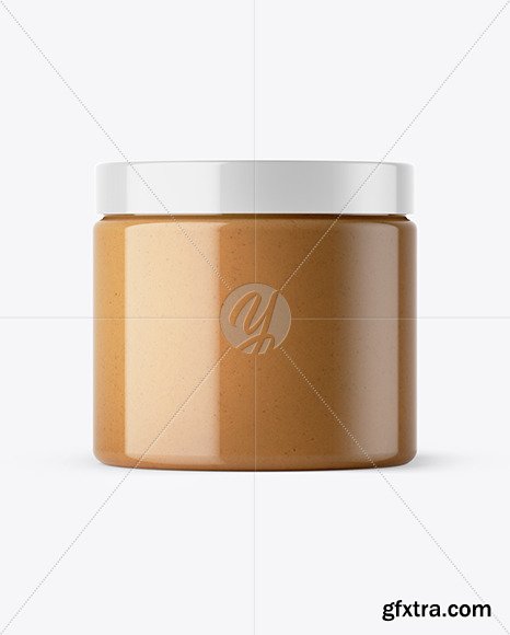 Peanut Butter Jar Mockup 46833