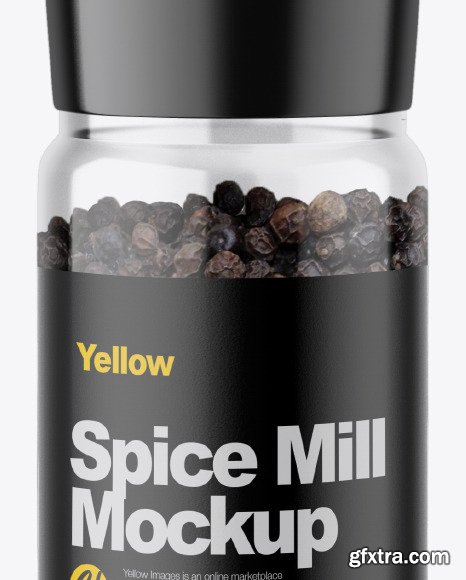 Spice Mill Mockup 46864