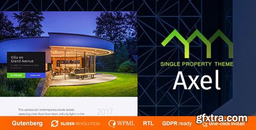 ThemeForest - Axel v1.0.5 - Single Property Real Estate Theme - 21388272