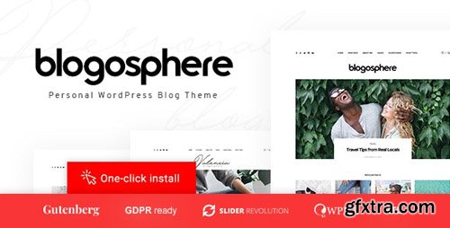 ThemeForest - Blogosphere v1.0.4 - Multipurpose Blogging Theme - 21736173