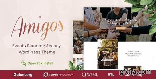 ThemeForest - Amigos v1.0.2 - Party & Celebration Event Agency - 21913934