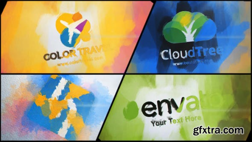 VideoHive Watercolor and Paint Logo 22495513