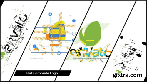 VideoHive Flat Corporate Logo V02 18660178