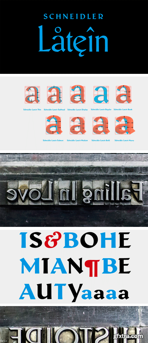 Schneidler Latein Font Family