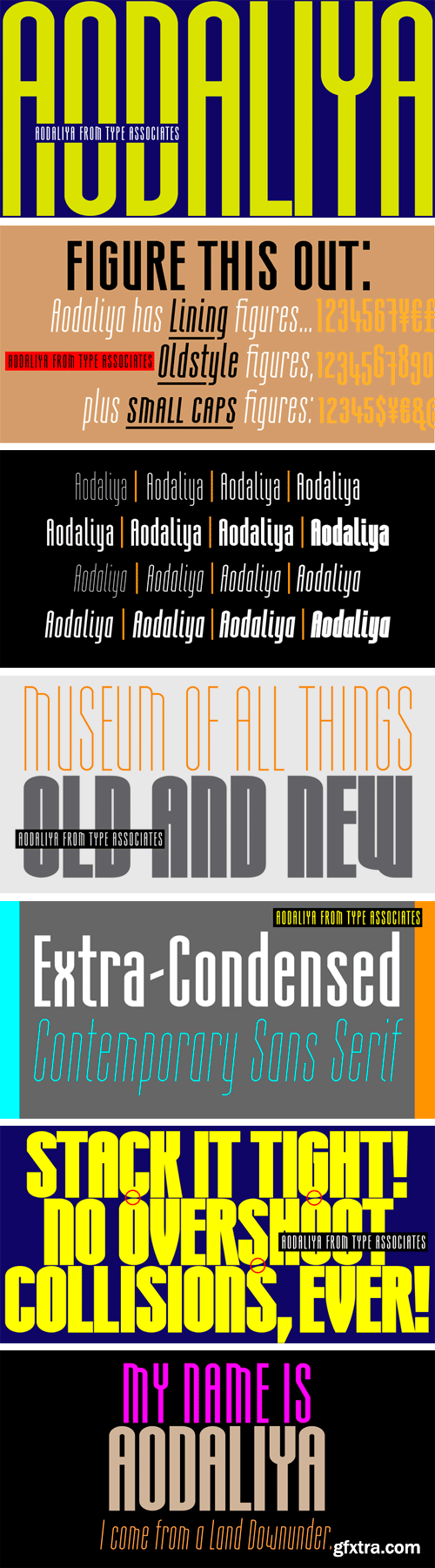 Aodaliya Font Family