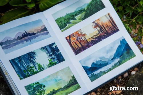 How to Paint Watercolor Landscapes