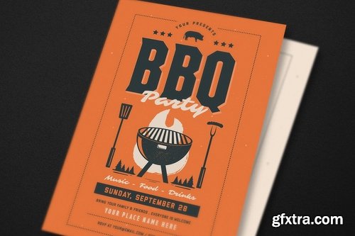 BBQ Event Party Flyer