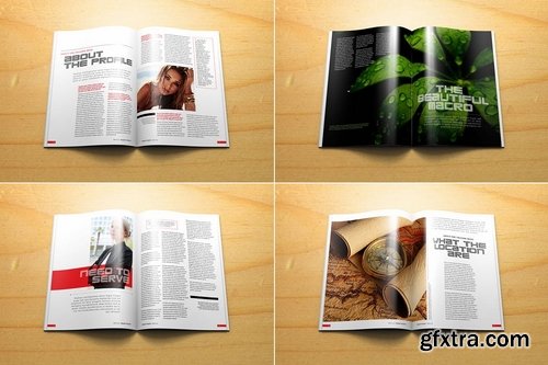 Indesign Magazine Template