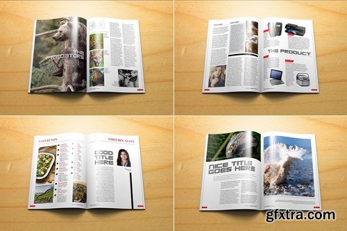 Indesign Magazine Template