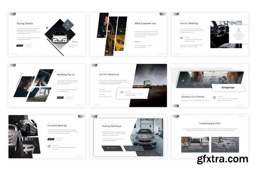 Autogarage - Powerpoint Google Slides and Keynote Templates