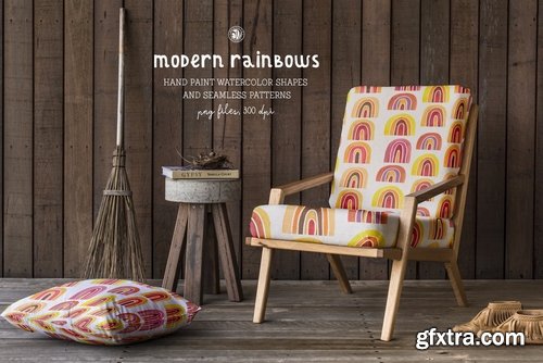 Modern Rainbows Patterns