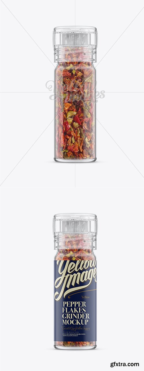 Pepper Flakes Grinder Mockup 12905