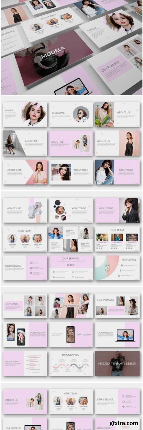 Modela Google Slide Template 1668955