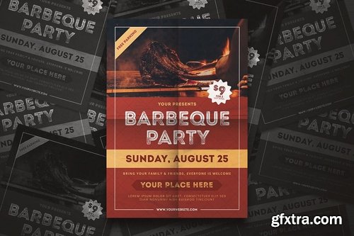 Barbeque Party Flyer