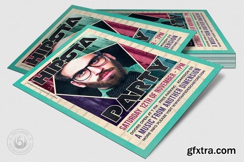 Hipsta Night Flyer Template