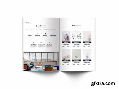 Nola Interior Design A4 Brochure