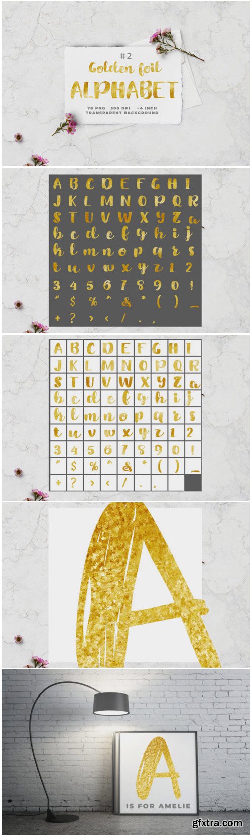 Golden Alphabet II 1670183