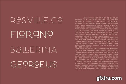 CM - Larosa Sans Elegant Typeface 3982547