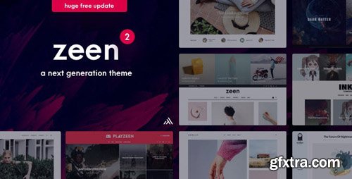 ThemeForest - Zeen v2.3 - Next Generation Magazine WordPress Theme - 22709856