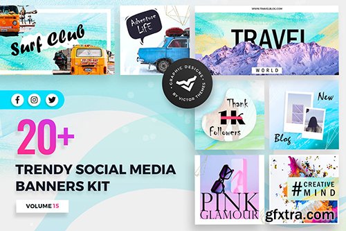 Social Media Templates Pack XV