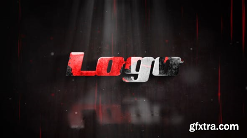 VideoHive Horror Logo Reveal 24223358