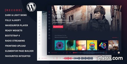 ThemeForest - Rekord v1.3.4 - Ajaxify Music - Events - Podcasts Multipurpose WordPress Theme - 23516416