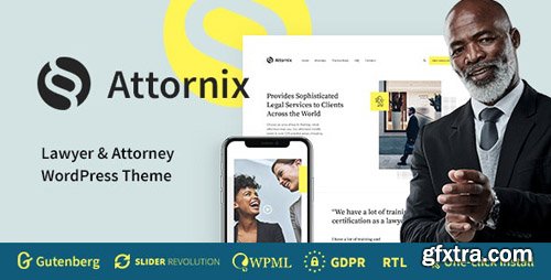 ThemeForest - Attornix v1.0.0 - Lawyer WordPress Theme - 24032543