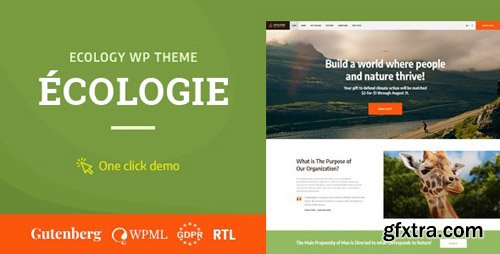 ThemeForest - Ecologie v1.0.2 - Environmental & Ecology WordPress Theme - 22601627