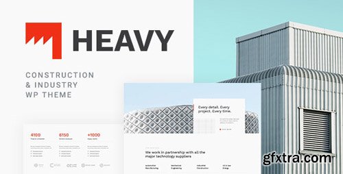 ThemeForest - Heavy v1.0.1 - Industrial WordPress Theme - 23711685