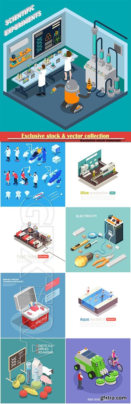 3d isometricvector concept # 7