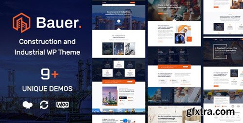 ThemeForest - Bauer v1.1 - Construction and Industrial WordPress Theme - 23904858