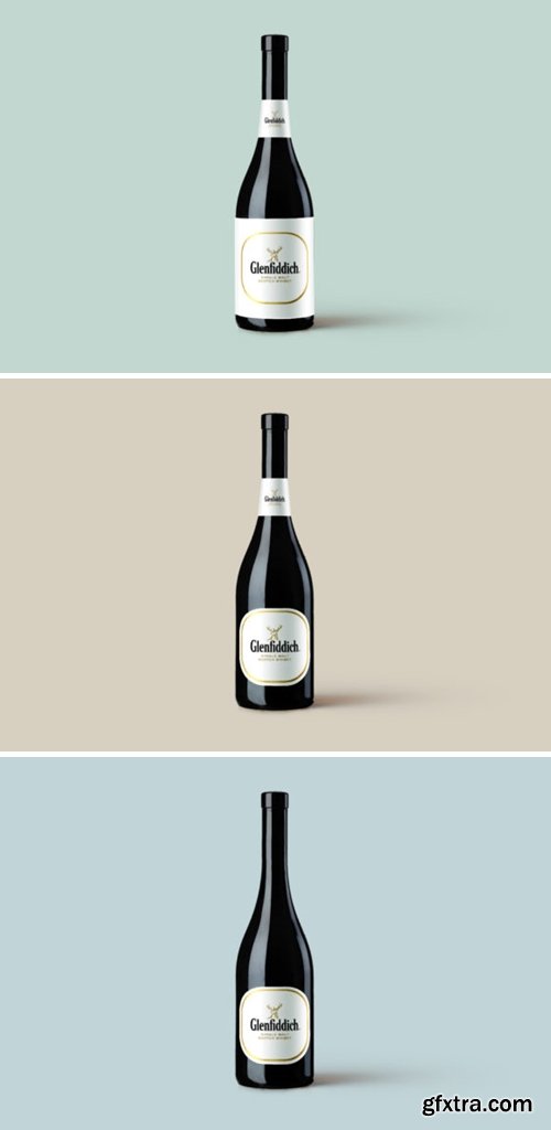 Wine Bottle Mockup 1669550