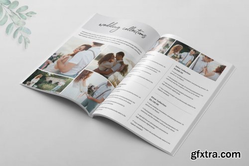 CreativeMarket - Wedding Photography Magazine Guide 3761496