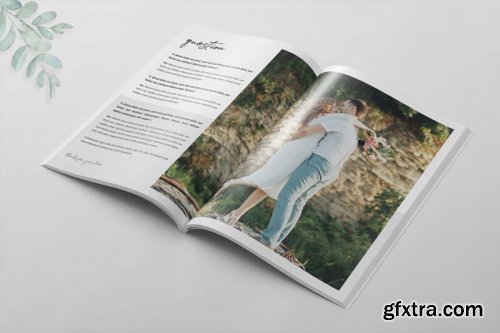 CreativeMarket - Wedding Photography Magazine Guide 3761496