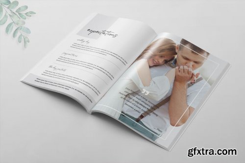 CreativeMarket - Wedding Photography Magazine Guide 3761496