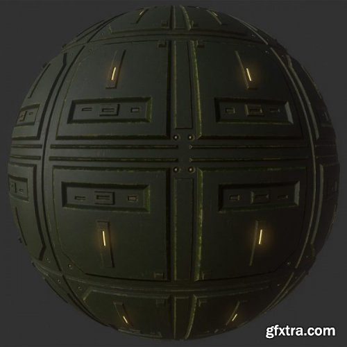 Military Panel 1 PBR Material