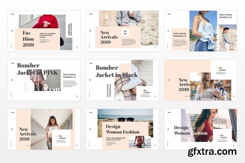 CreativeMarket - Alvilda Powerpoint Lookbook 3904585